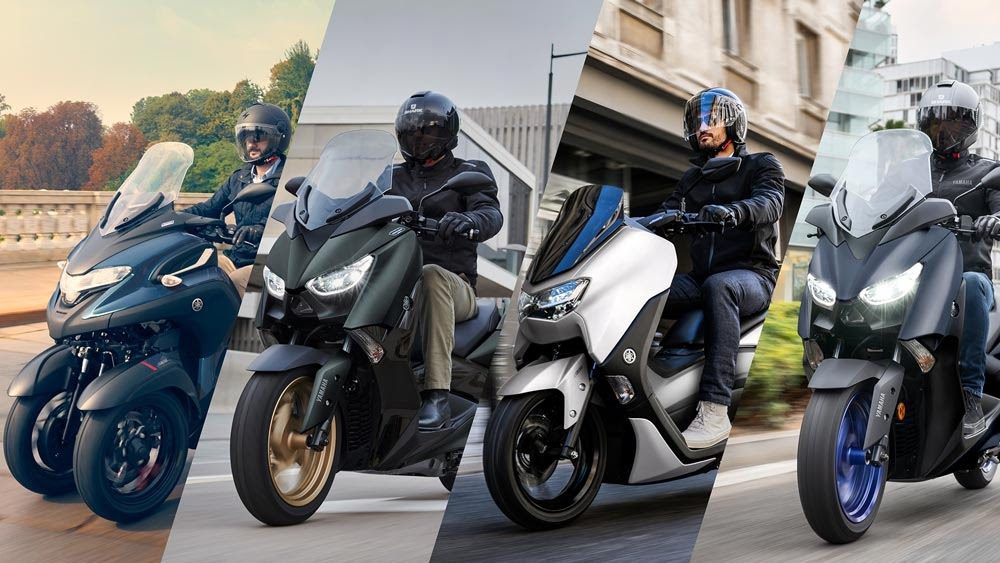 Nieuwe kleuren voor Yamaha XMAX en Urban Mobility modellen